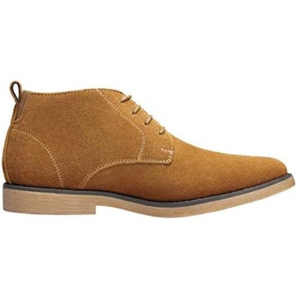 Men\'s Classic Suede Leather Desert Chukka Boots -  Chukka-camel main image 5